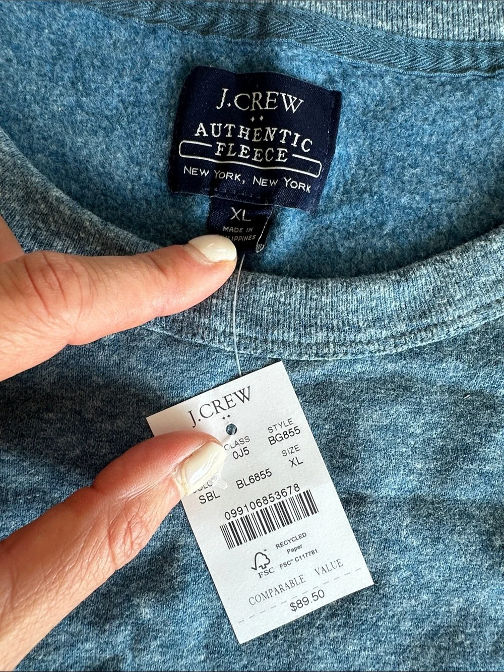 J. Crew soft knit